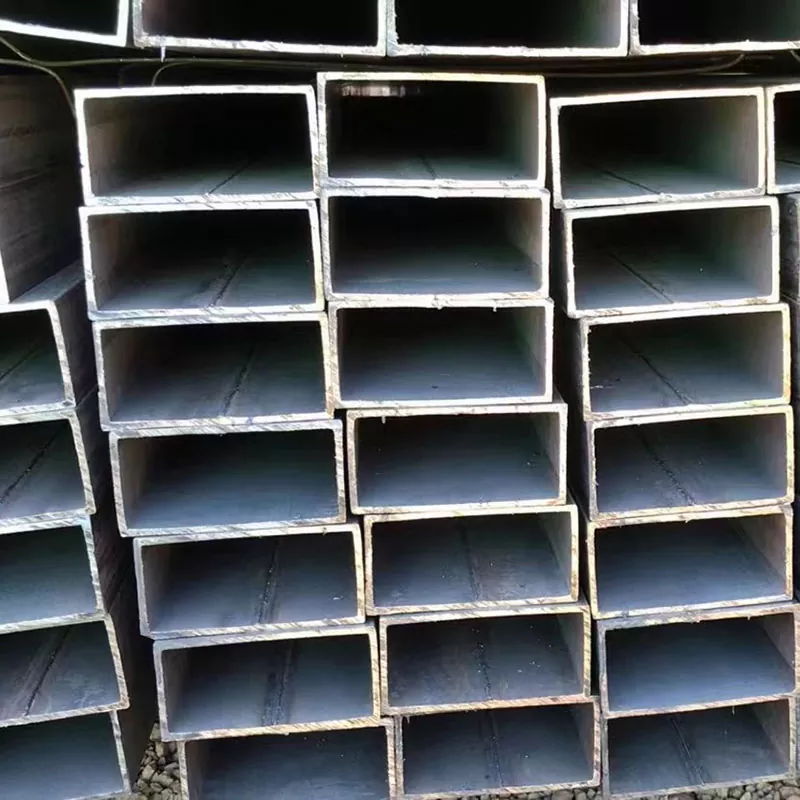 Cienkościenna czarna rura prostokątna